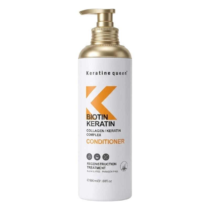 ACONDICIONADOR DE BIOTINA Y KERATINA FORTALECEDOR AVANZADO KERATINE QUEEN 283.5G
