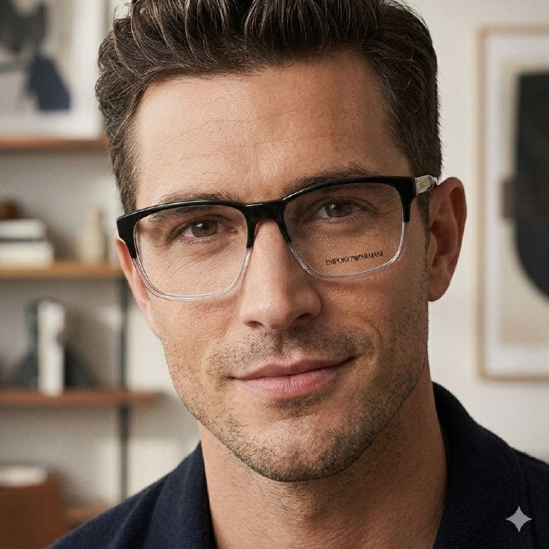 LENTES ORIGINALES PARA GRADUAR PARA CABALLERO EMPORIO ARMANI