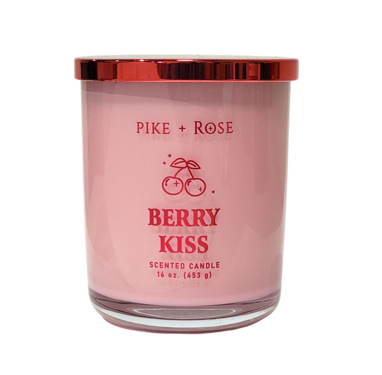 VELA AROMATICA BERRY KISS PIKE+ROSE 453G