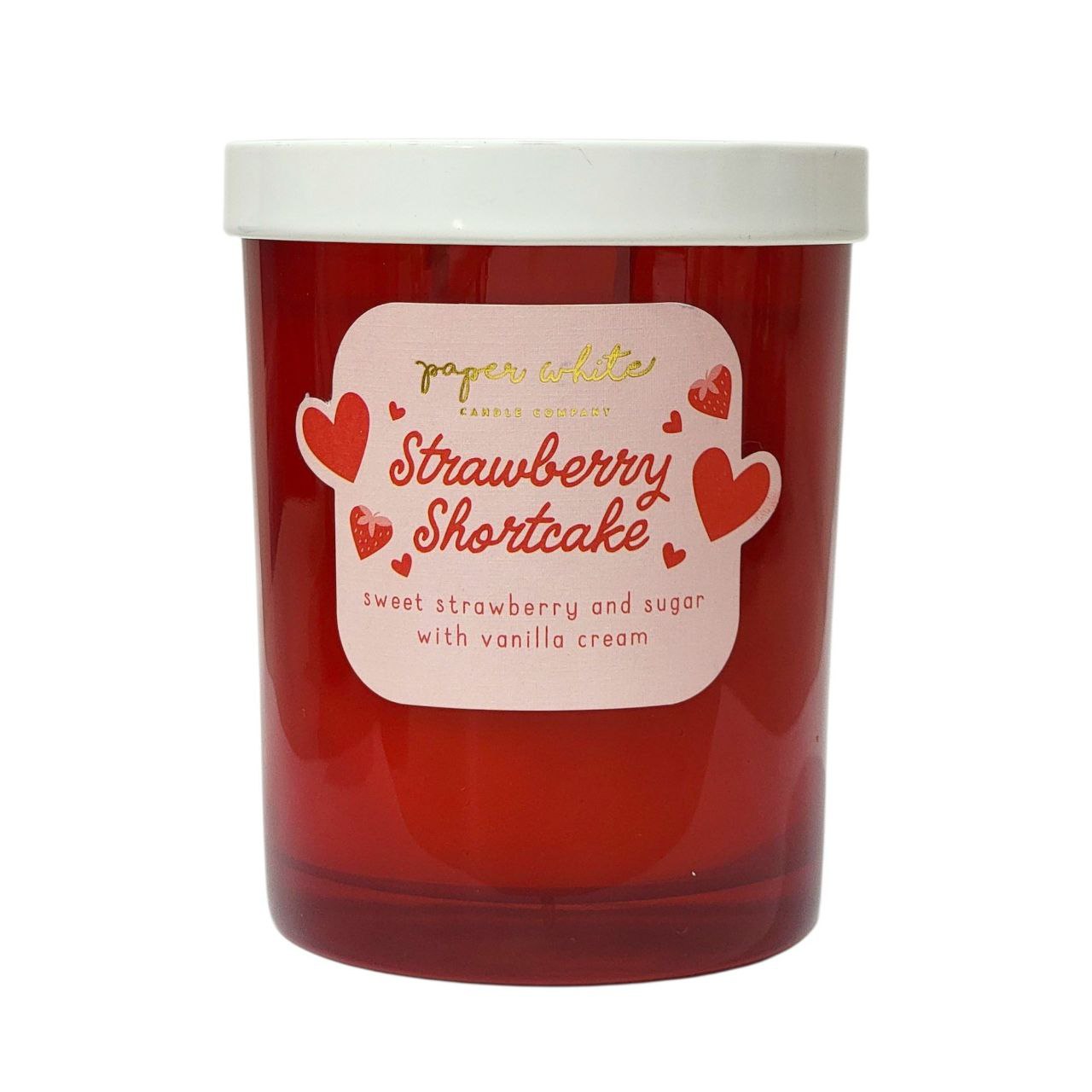 VELA AROMATICA STRAWBERRY SHORTCAKE PAPER WHITE 431G