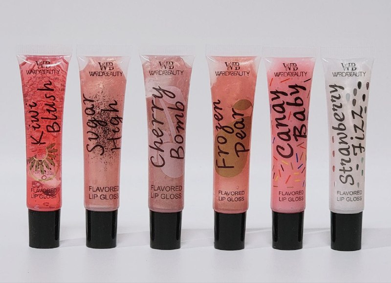 BRILLO LABIAL,DUPE VICTORIA SECRET  6 SABORES WARDABEAUTY FLAVORED LIP GLOSS