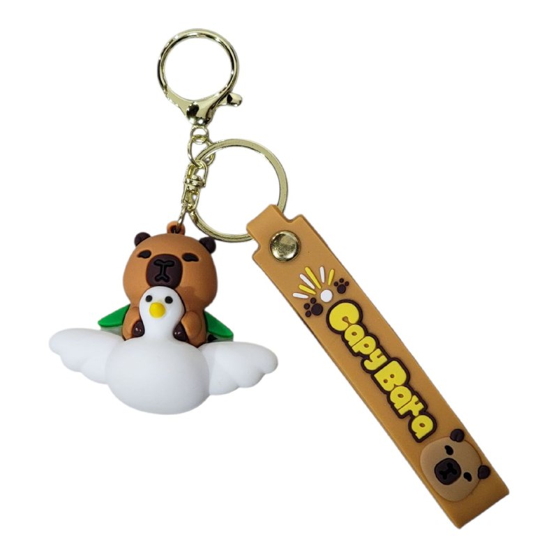 LLAVEROS DE CAPIBARA,CAPYBARA, 6 ESTILOS DISPONIBLES