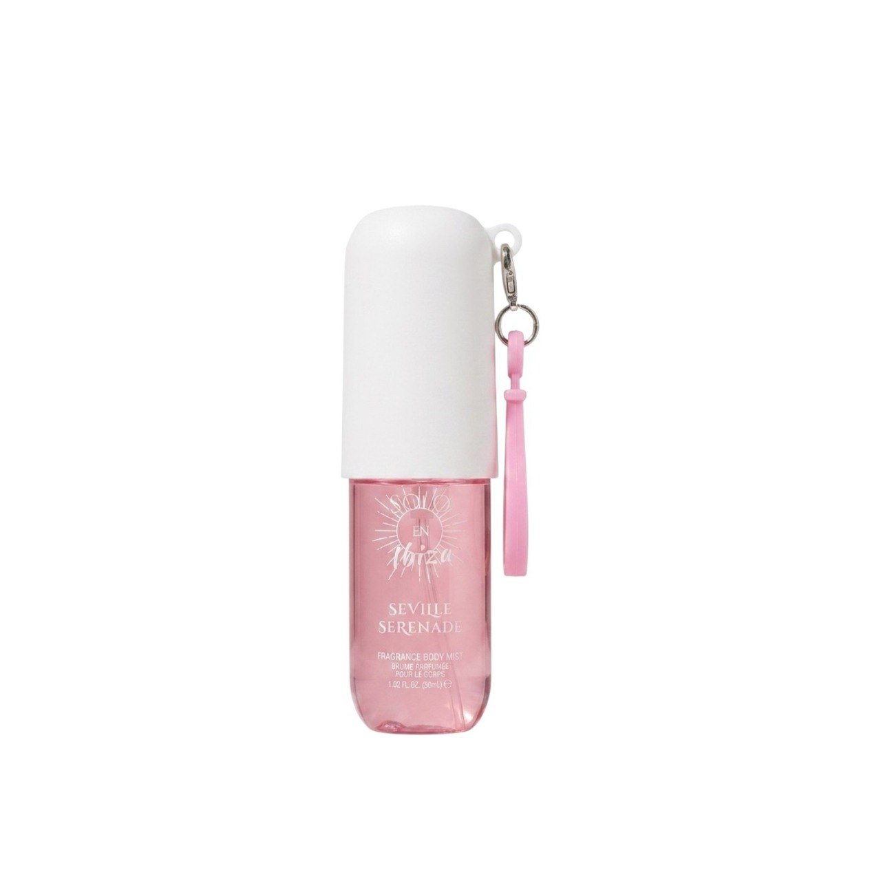 BODY MIST CON LLAVERO SOLO EN IBIZA 30ML (AROMAS SIMILARES A SOL DE JANEIRO)
