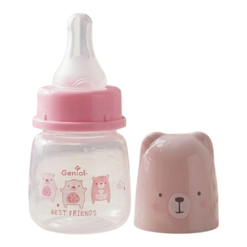 BIBERON COMPACTO DE FLUJO CONTROLADO PARA BEBES GENIAL 60ML