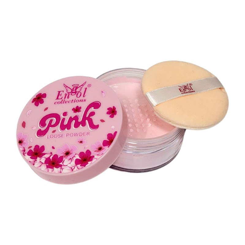 POLVOS DE MAQUILLAJE DUPE SHEGLAM  SUELTO TRANSLUCIDO Y FIJADOR, SELLA EL MAQUILLAJE, SON MATIFICADORES Y DIFUMINADORES, EFECTO MATE Y PROLONGA LA DURACION ENGOL COLLECTIONS 8G