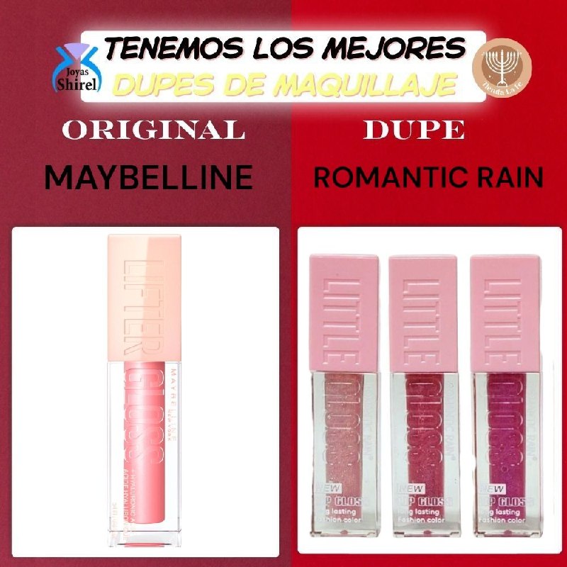 BRILLO LABIAL ELEGANTE ROMANTIC RAIN DUPE DE MAYBELLINE