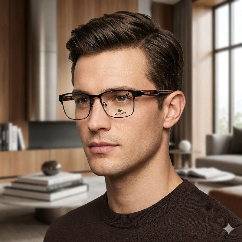 LENTES ORIGINALES PARA GRADUAR PARA CABALLERO LACOSTE