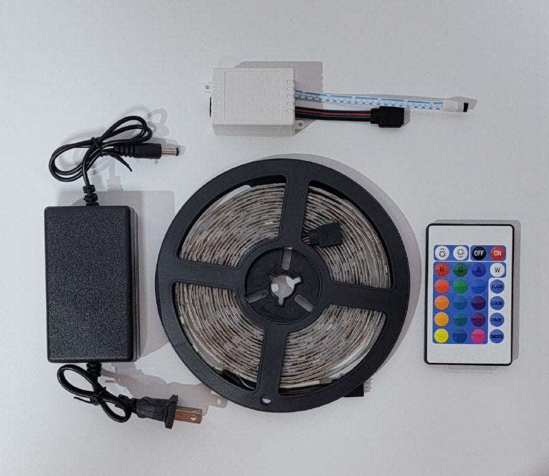 LUZ LED, LUCES LED RGB DECORACION CON CONTROL REMOTO