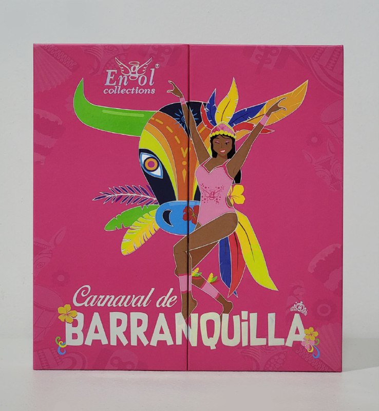 SOMBRA DE OJOS EN PALETA CARNAVAL DE BARRANQUILLA ENGOL COLLECTIONS 91G
