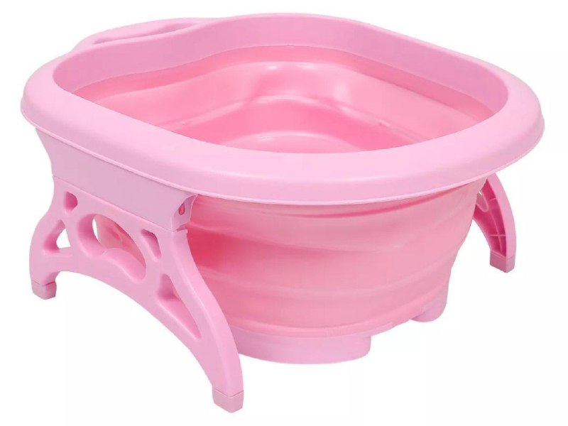 PAILA DE PEDICURE PEDICURA MASAJEADORA DE PIES EN CASA, PORTATIL CON RODILLOS ANTIESTRES, FACIAL DE GUARDAR