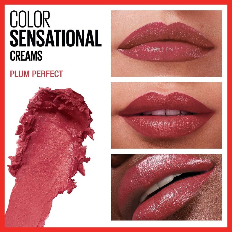 LIPSTICK CREMOSO ENRIQUECIDO CON NECTAR DE MIEL TONO 435 PLUM PERFECT MAYBELLINE 4.2G