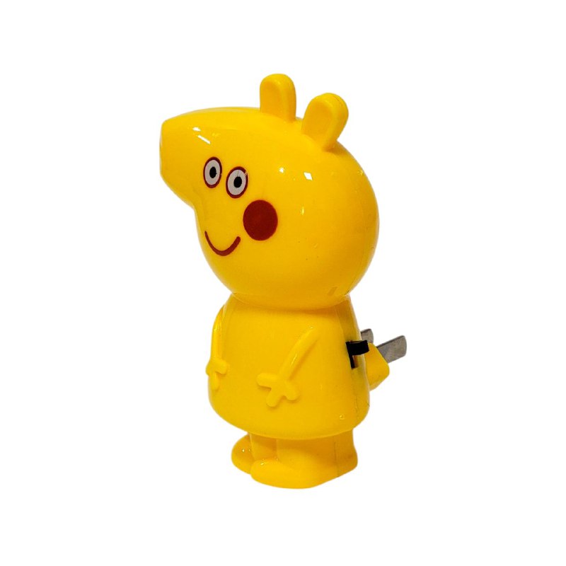 LAMPARA DECORATIVA DE NOCHE DE PEPPA PIG, ILUMINACION DE DORMITORIO PARA MIEDO A LA OSCURIDAD EN NIÑOS 3 COLORES NIGHT LIGHT