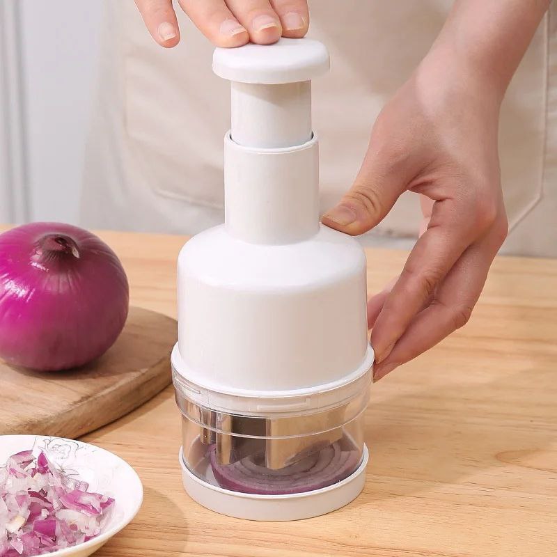 MAQUINA TRITURADOR MULTIFUNCIONAL MANUAL DE ALIMENTOS ACERO INOXIDABLE