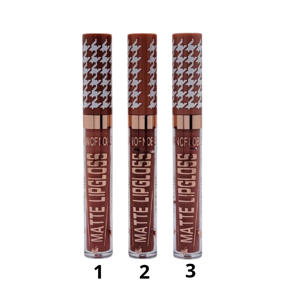 BRILLO LABIAL  MATTE 3 TONALIDADES IMAN OF NOBLE