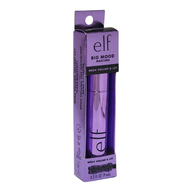 RIMEL VOLUMIADOR Y ELEVADOR CON CEPILLO EXCLUSIVO ELF COSMETICS 9ML