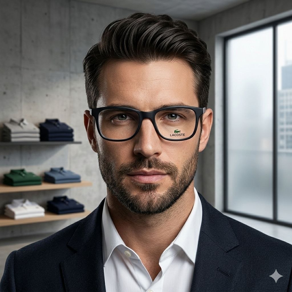 LENTES ORIGINALES PARA GRADUAR PARA CABALLERO LACOSTE