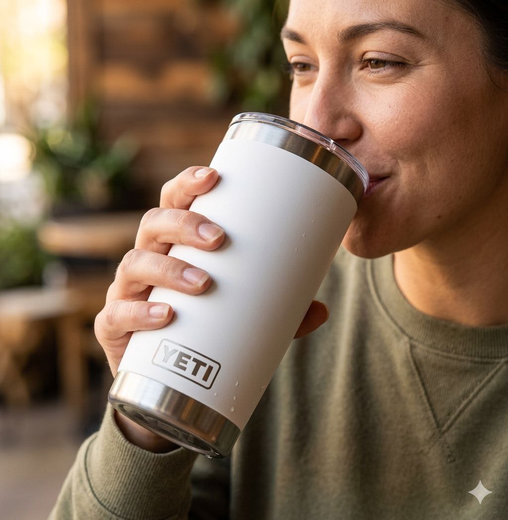 VASO TERMICO PERSONAL DE ACERO INOXIDABLE YETI 20 ONZAS PRECIO POR MAYOR ES POR CAJA