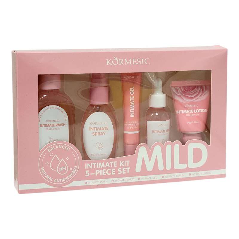 GEL INTIMO PARA MUJER EN SET DE 5 PIEZAS KORMESIC
