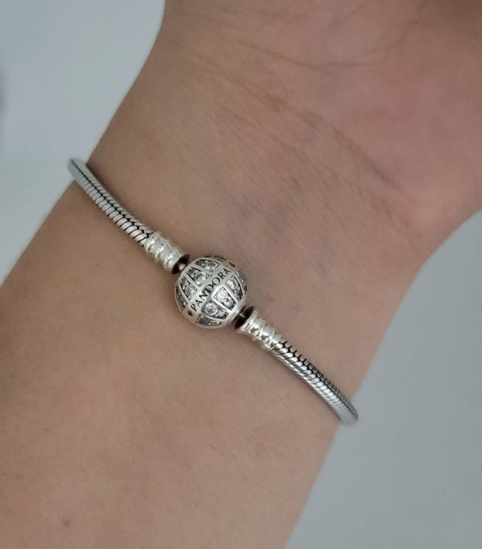 PAND38 PULSERA PANDORA PLATA 9.25