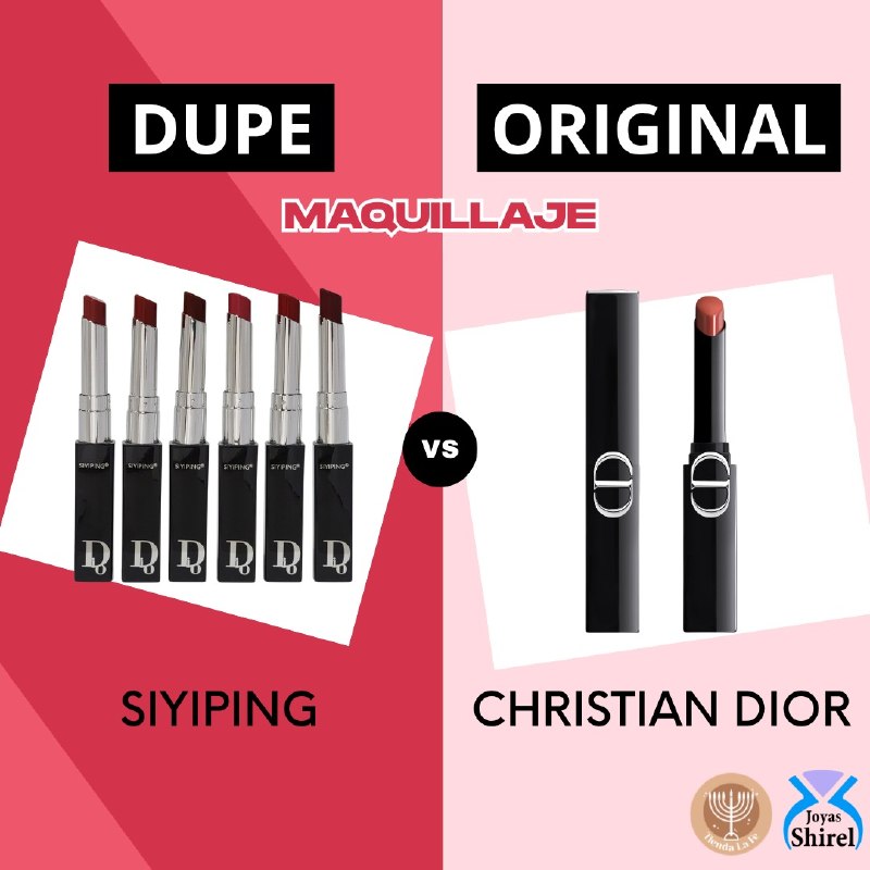 BRILLO LABIAL DE ACABADO MATE Y ALTA FIJACION SIYIPING 3.8G (DUPE DE DIOR)