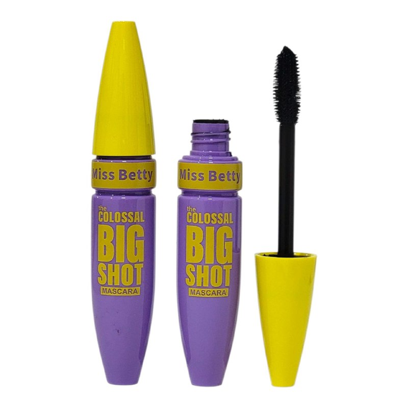 RIMEL DUPE MAYBELLINE A PRUEBA AGUA COLOR NEGRO THE BIG SHOT MISS BETTY 12G