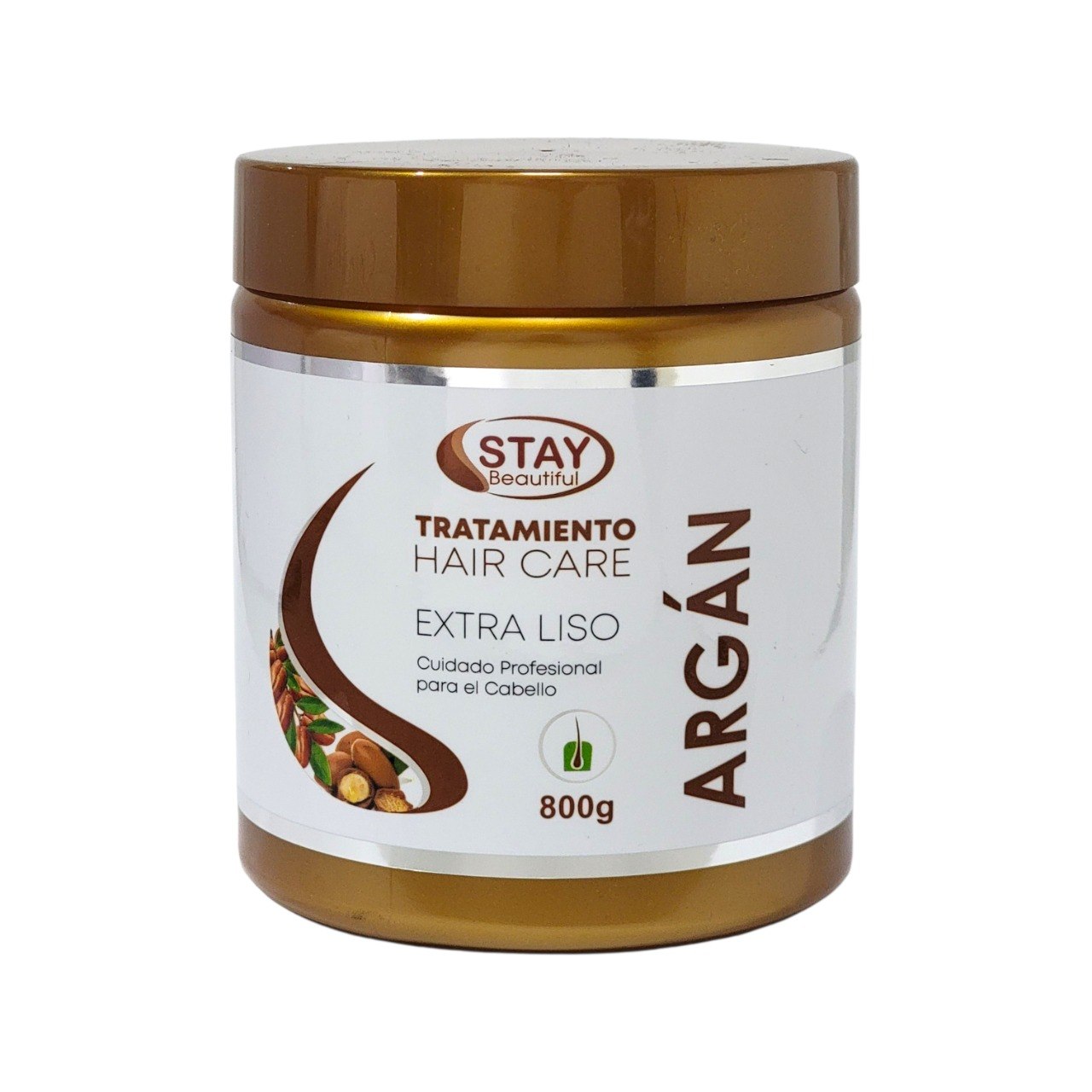 MASCARILLA PARA EL CABELLO DE ALISADO Y REPARACION CON ACEITE DE ARGAN STAY BEAUTIFUL 800G