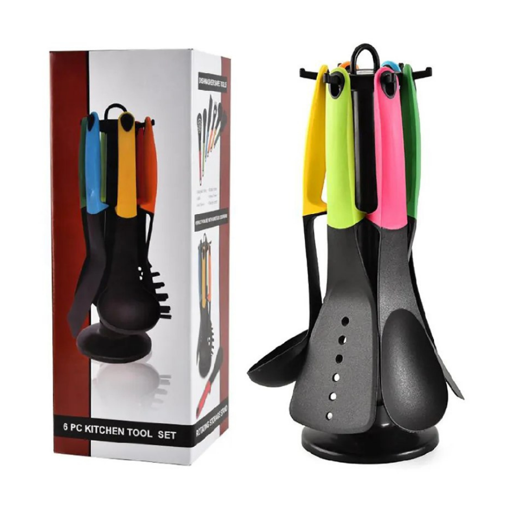 SET UTENSILIOS DE COCINA ESENCIALES 6PCS