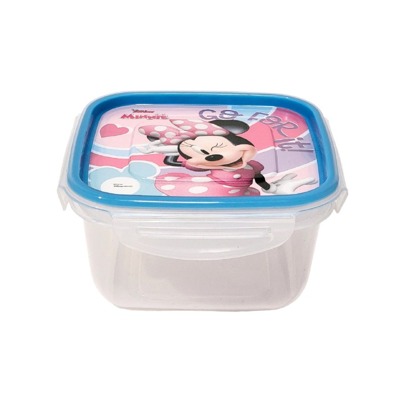 RECIPIENTE PANA PARA ALIMENTOS PARA NIÑAS DE MINNIE MOUSE TAMAÑO MEDIANA
