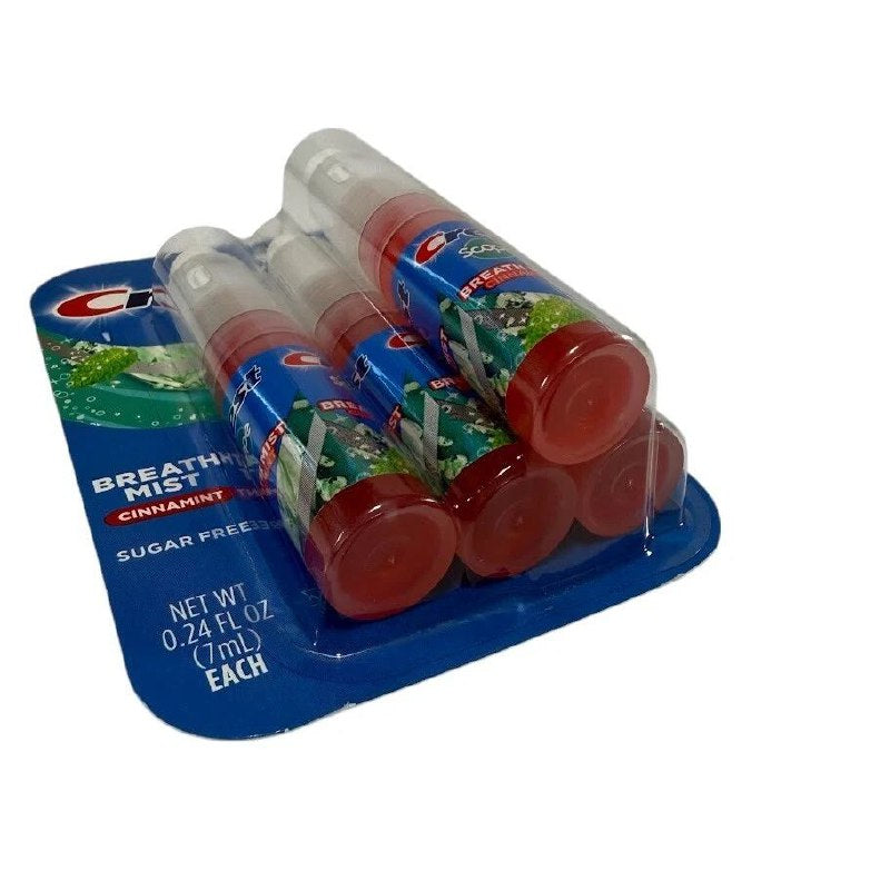 SPRAY BUCAL, PARA LA BOCA DE MENTA CON CANELA QUE ELIMINA GERMENES Y MAL ALIENTO CREST SCOPE 7MLX4