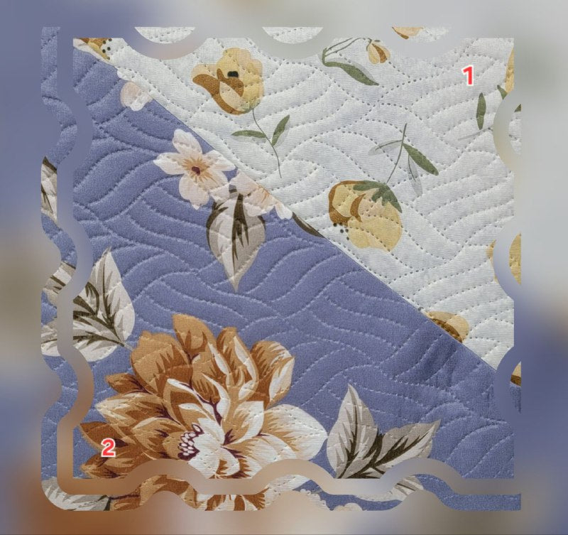 JUEGO DE SABANAS CAMERA TIPO EDREDON REVERSIBLE, DE 3 PIEZAS QUEEN BENELI HOME, 20 ESTILOS