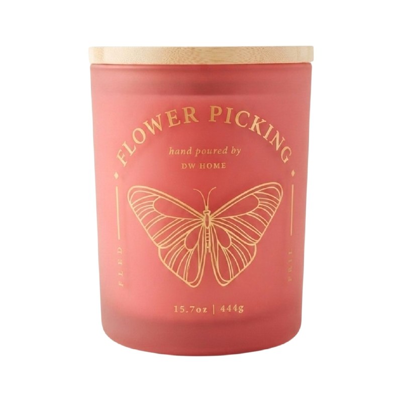 VELA AROMATICA ARTESANAL FLOWER PICKING DW HOME 444G