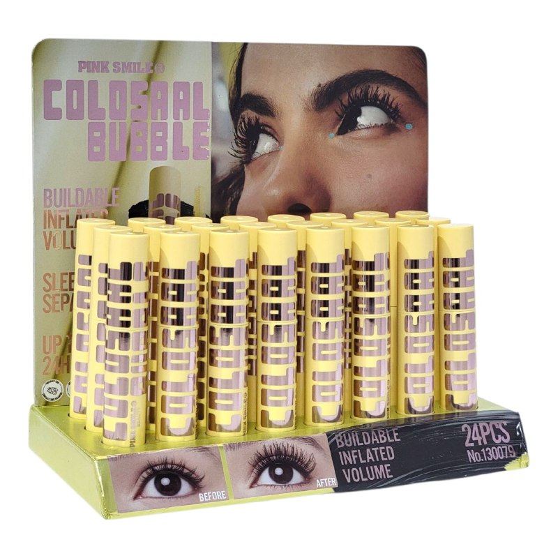 RIMEL DUPE DE MAYBELLINE 24 HORAS COLOSAAL BUBBLE PINK SMILE 12ML