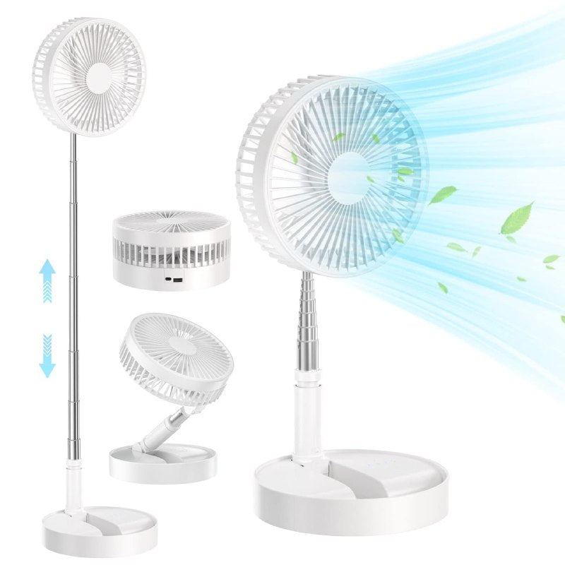 VENTILADOR DE ESCRITORIO PORTATIL PLEGABLE CON SOPORTE DE PEDESTAL AJUSTABLE 180° WINDWAVER