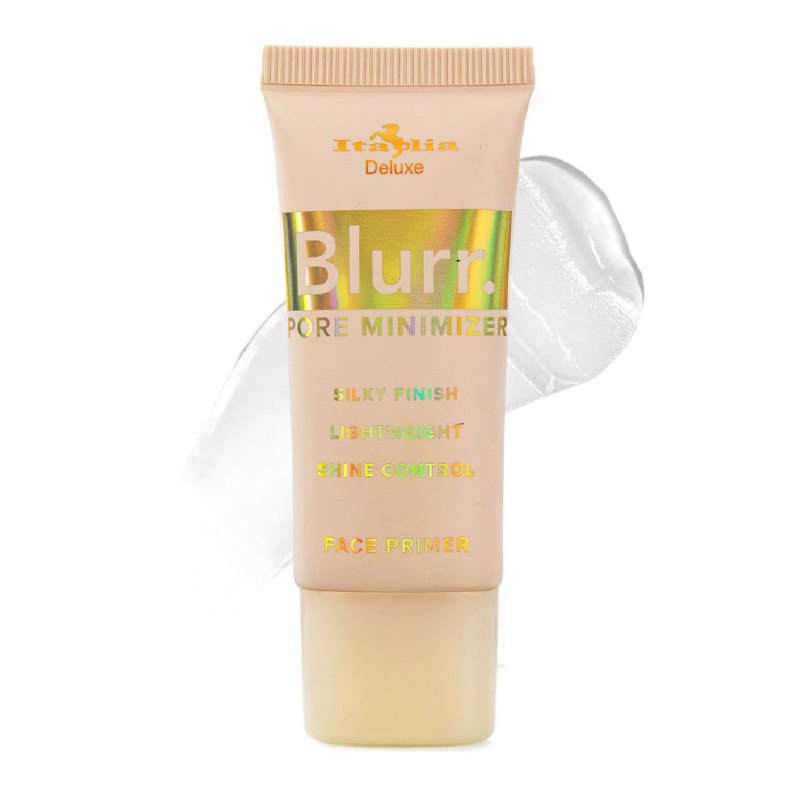 PRIMER MINIMIZADOR DE POROS PARA UN ACABADO SUAVE E IMPECABLE  BLURR ITALIA DELUXE 18ML