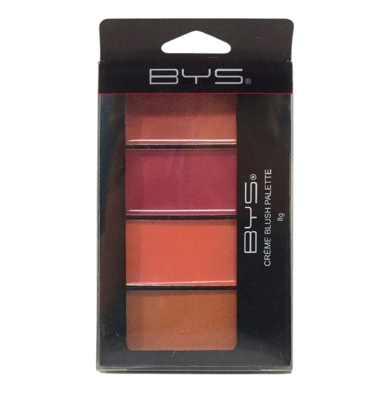 RUBOR EN PALETA CREMOSA ALTAMENTE DIFUMINABLE SUAVE BYS COSMETICS 8G