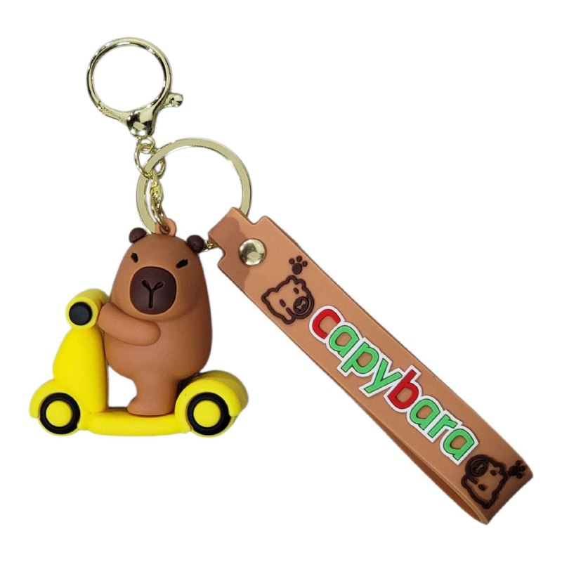 LLAVEROS DE CAPIBARA,CAPYBARA, 6 ESTILOS DISPONIBLES