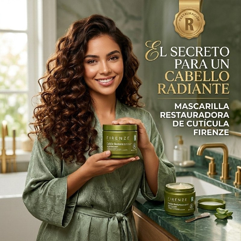 MASCARILLA CAPILAR RESTAURADORA INTENSIVA DE LAS CUTICULAS FIRENZE 400ML