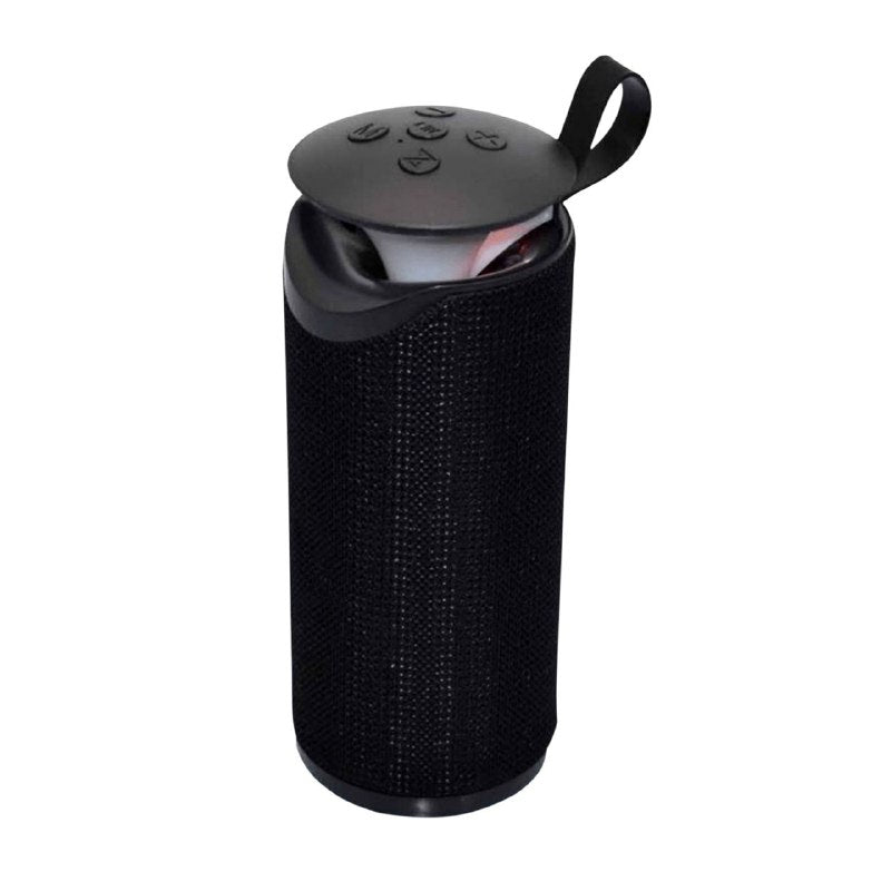PARLANTE ALTAVOZ  BLUETOOTH DE TELA CON LED 5WX2RMS GT-112+