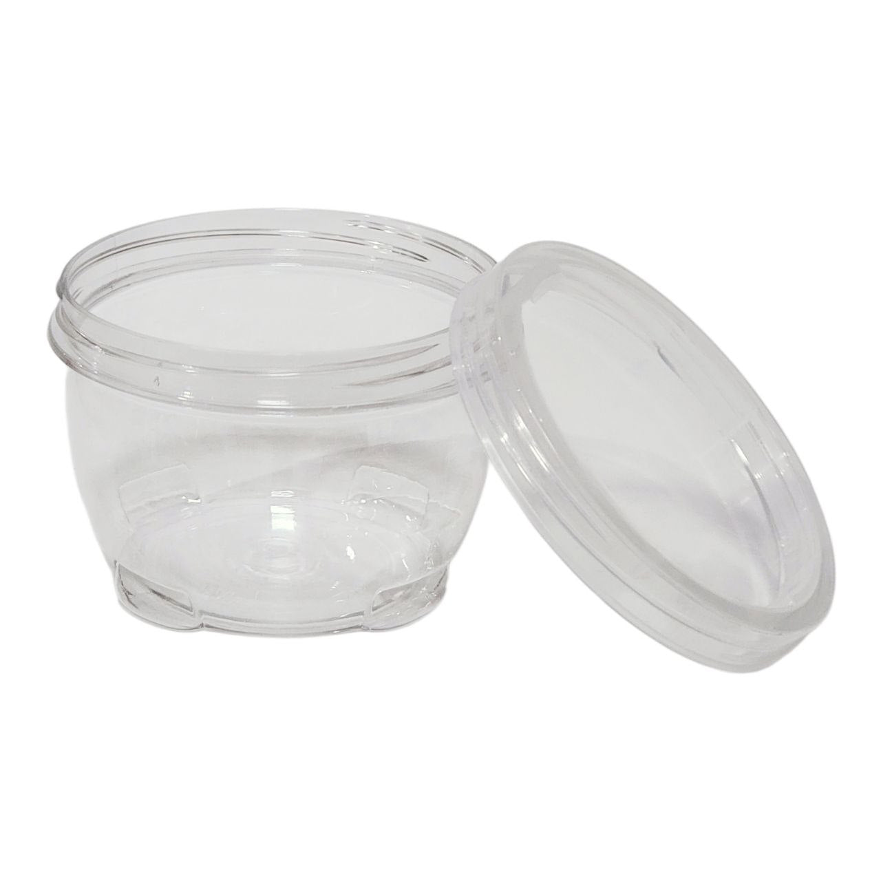 RECIPIENTE DE ALIMENTOS DE PLASTICO REDONDO 3PCS LOTUS 260ML