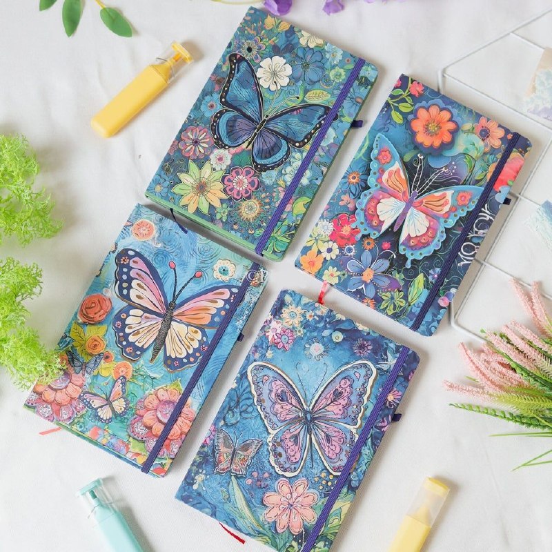 CUADERNO AGENDA DE NOTAS PREMIUM DE TAPA DURA ELEGANTE Y BONITOS DISEÑOS ALFA 14X21CM