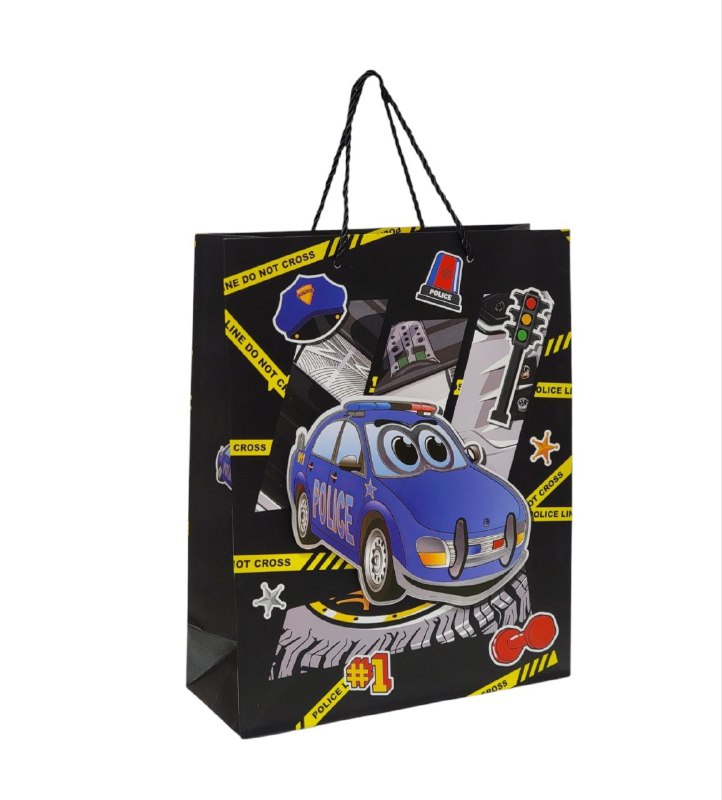 BOLSA DE REGALO MEDIANA 3 D CARS 1245889057960