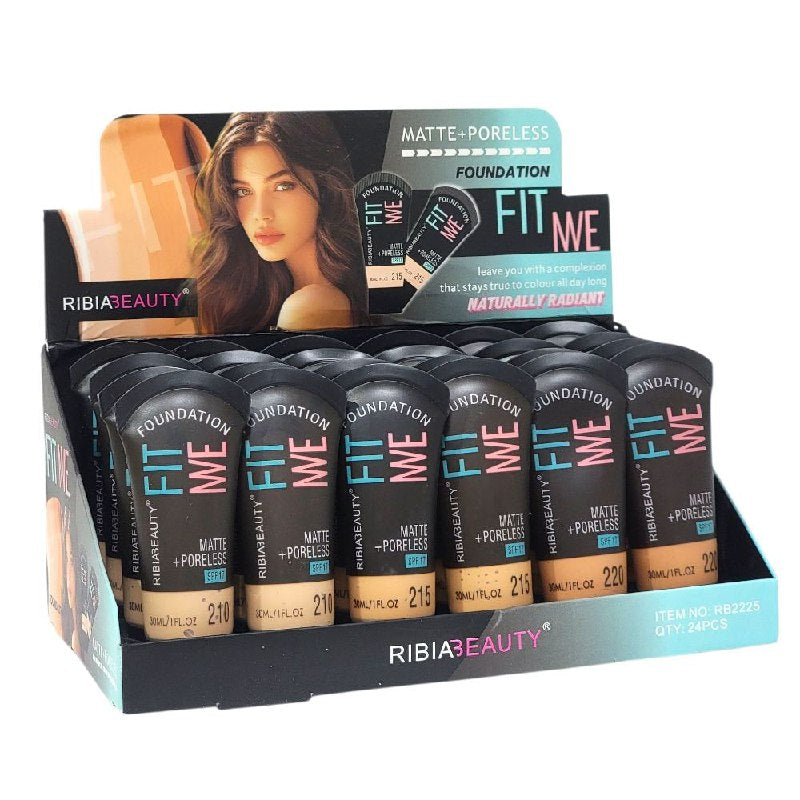 BASE DE MAQUILLAJE LIQUIDA MATTE RIBIABEAUTY 30ML DUPE DE MAYBELLINE