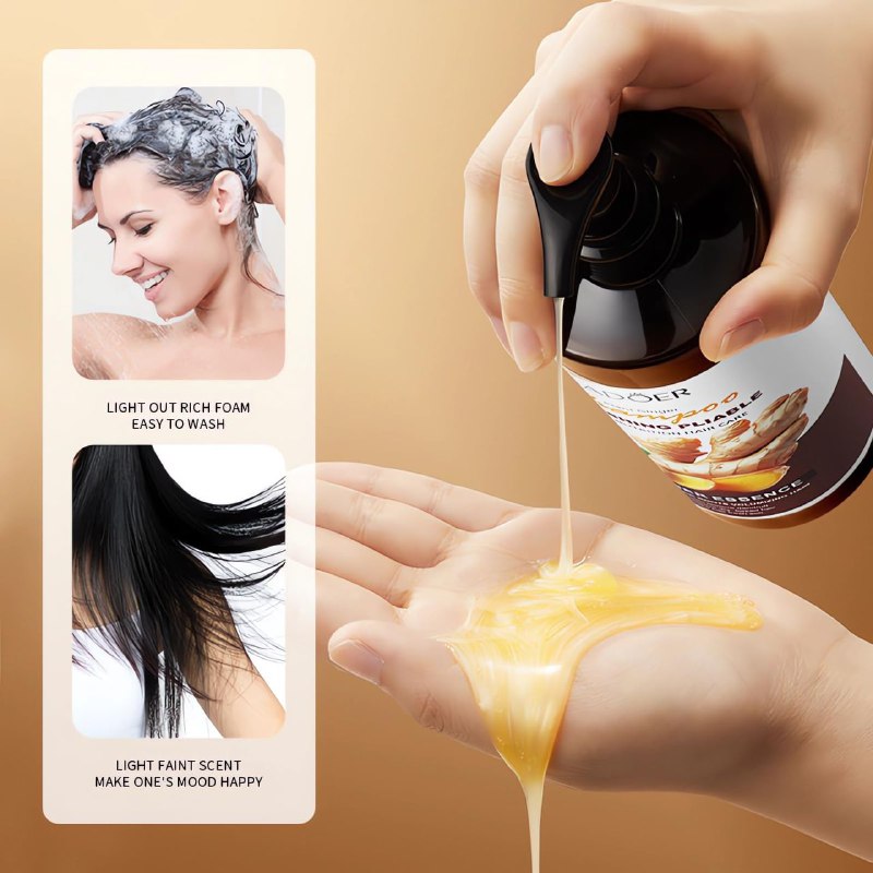 SHAMPOO PARA EL CABELLO CON EXTRACTO DE JENGIBRE SADOER 500ML