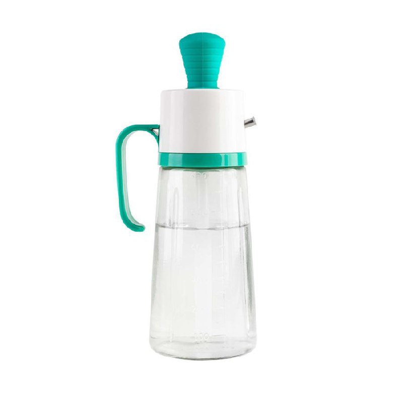 BOTELLA DISPENSADORA DE ACEITE 3 EN 1 CON CEPILLO BOTE ACEITE VINAGRE 630ML