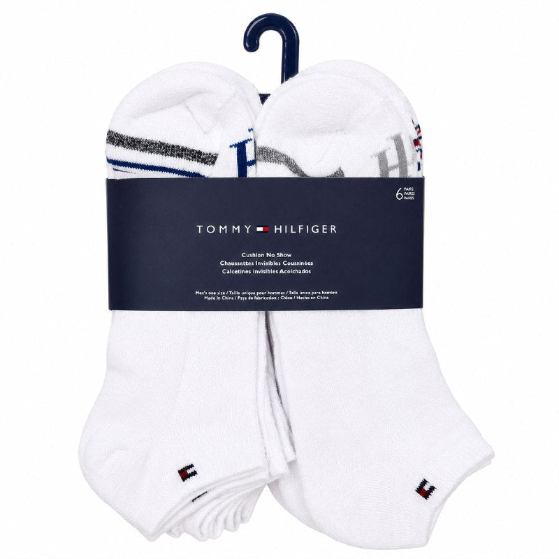CALCETA TOBILLERA TOMMY HILFIGER PARA HOMBRE 6 PARES TALLA ÚNICA