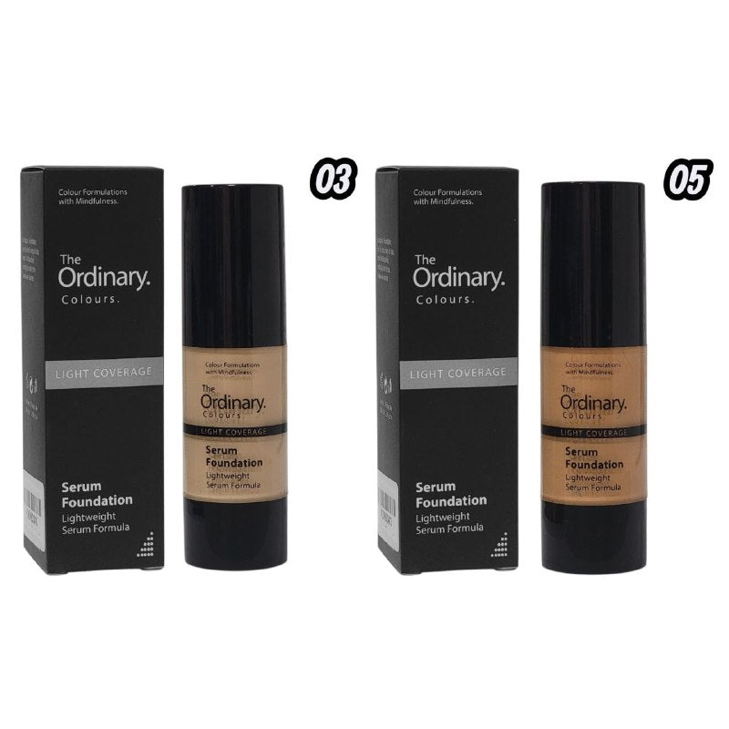 BASE DE MAQUILLAJE 2 EN 1 Y SUERO LIGERO CON PROTECCION SOLAR SPF 15 THE ORDINARY 30ML