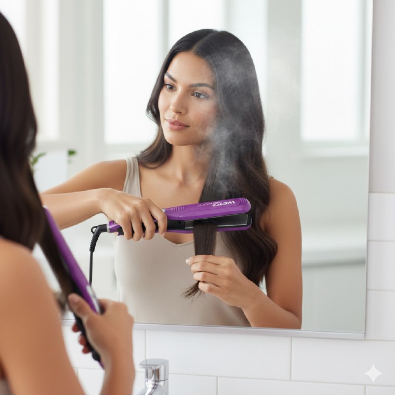 PLANCHA PARA EL CABELLO DE SECO A LISO WET2STRAIGHT REMINGTON