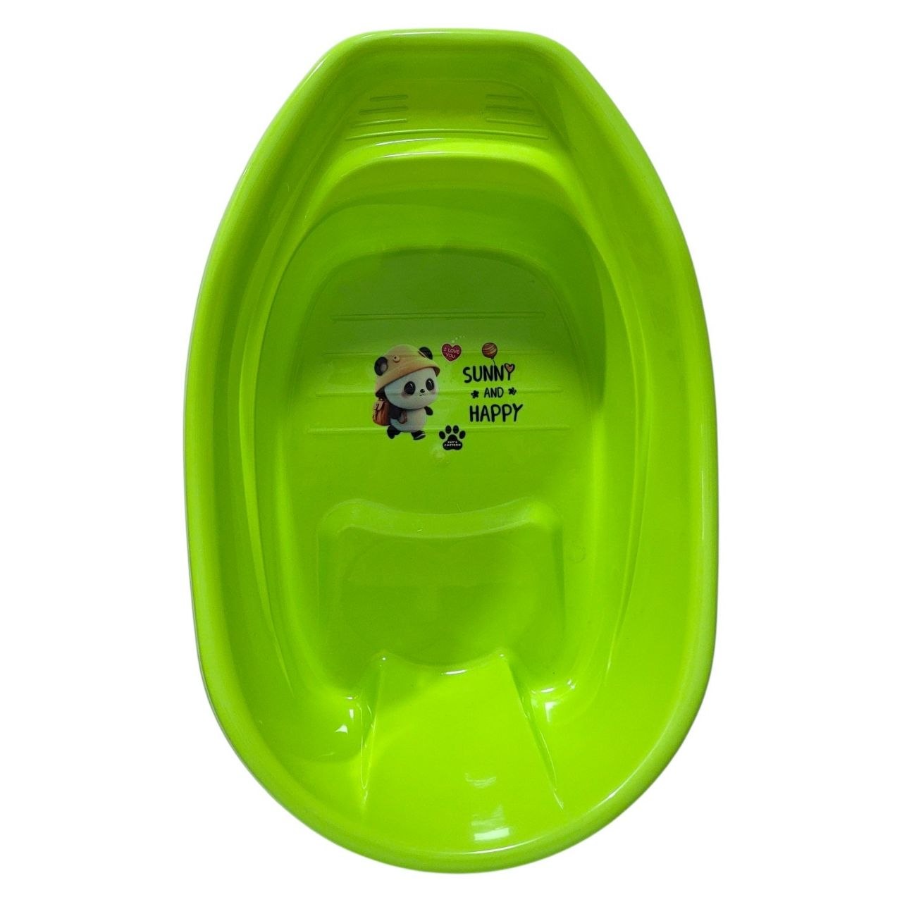 BAÑERA DE PLÁSTICO DOS POSICIONES PARA BEBÉS FACILITA LA LIMPIEZA Y SEGURIDAD