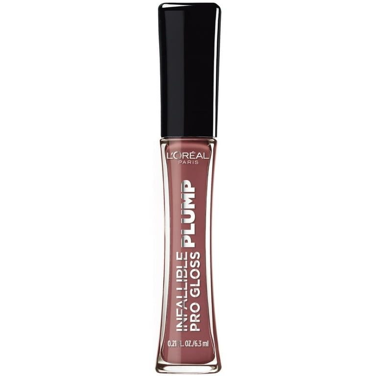 BRILLO LABIAL VOLUMIZADOR CON ACIDO HIALURONICO TONO 604 RADIANT MAUVE LOREAL PARIS 6.3ML