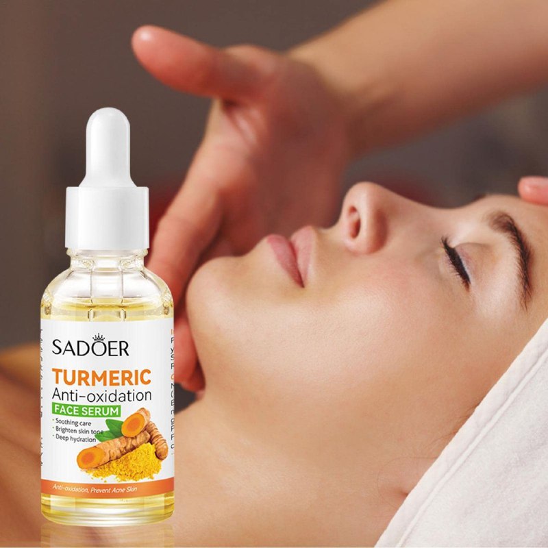 SUERO FACIAL ANTIOXIDANTE CON EXTRACTO DE CURCUMA SADOER 30ML